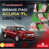 Acura TL Front Brake Pad Ceramic 100% Lan Engineering  MITSUBISHI EVO 5,6,7,8,9,10 