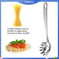 《penstok》 Pasta Scoop Food Grade Heat-Resistant Stainless Steel Noodle Tongs Pasta Spoon Spaghetti S