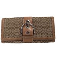 Coach 經典長皮夾
COACHブラウン[二手]