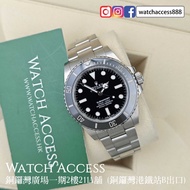 <無打磨99新><2024年保用證> 124060 黑面 盲十 Rolex Submariner (114060 126610 126610ln 116515 116518 116518ln 1165
