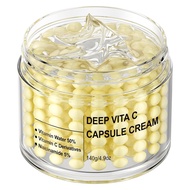 Deep Vitamin C Capsule Face Cream,Moisturizer Capsule Facial Cream,Hydrating Night Face Cream Skinca
