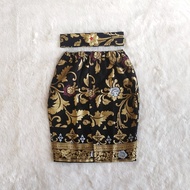 Rok Anak Bali prada Rok Span panjang anak batik prada
