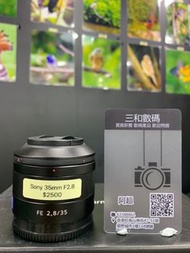 Sony 35mm f2.8 sel35f28 for sony a7