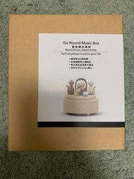 雙旋轉貓貓音樂盒 sankyo