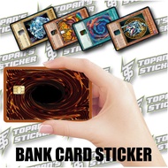 YuGioh BANK CARD STICKER COVER