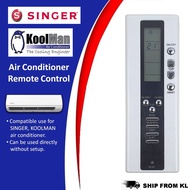 [ ❄SINGER❄KOOLMAN ] Replacement for Singer/Koolman Aircond Remote Control