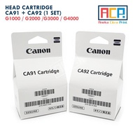 Print Head Cartridge Canon G1000 G2000 G3000 Black Color CA91 CA92 Set
