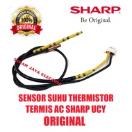 SENSOR SUHU - TERMIS AC SHARP UCY R32 R410 ORIGINAL / THERMISTOR AC SHARP