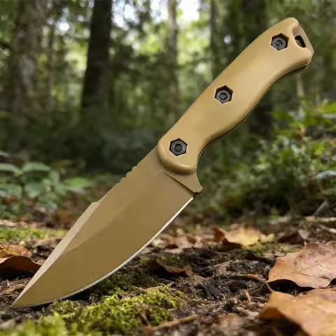 Utility BK18 Harpoon Military Fixed Blade Knife D2 Blade Nylon Glass Fiber Handle Outdoor Combat Str