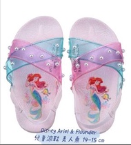 代購 2023迪士尼 Disney 美人魚 玩具總動員 Elsa &amp;  Knock Toys Story 兒童拖鞋涼鞋泳衣