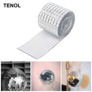 [TENOL] Mirror Mosaic Tiles, Disco Ball Tiles, Self Mini Mosaic Stickers, Mosaic Pieces