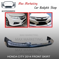 HONDA CITY GM6 2014 FRONT SKIRT (MG) MUGEN (PU) BODYKIT LIP