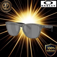 [OAKLEY] 0OO9245 9245E654 FROGSKINS (A) Matte Grey Ink Fingerprint Prizm Black