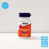 Now Foods Vitamin D3 400iu 180 Softgels Now Vitamin D3 400iu