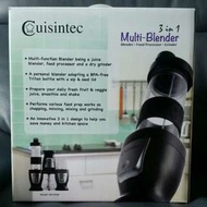 [全新] Cuisintec 3合1 多用途攪拌機 multi-blender