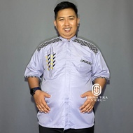 KEMEJA Shanghai shirt jumbo men'skoko BIG size for men 3xl 4xl 5xl 6xl 7xl short