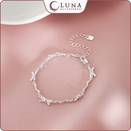 [Free silver cleaner + box] Bow Bracelet - Luxurious, Sophisticated, Feminine - Meaningful Gift