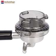 MOLANDOGO 54mm Dosing Funnel Portafilter Funnel Fit Under Grinder Anti-Spill Espresso Coffee Tools A