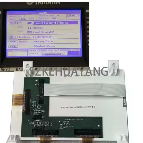 New Lcd Display Screen for Yamaha Psr S500 S550 S650 DGX-520/620/630/640 mm6 mm8 PSR-S550 PSR-S500 P