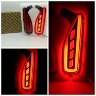 LED Bumper Fortuner / LED Bumper Reflector Fortuner 2016