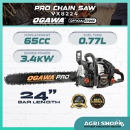 Agrishop OGAWA Pro Chain Saw VX8224 [24"] Professional-Grade Power, Precision Cutting, and Reliable 