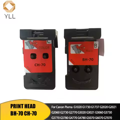 BH-70 CH-70 Print head BH70 CH70 Compatible For Canon PIXMA G3060 G2060 G3020 G2070 G4070 G5070 G607