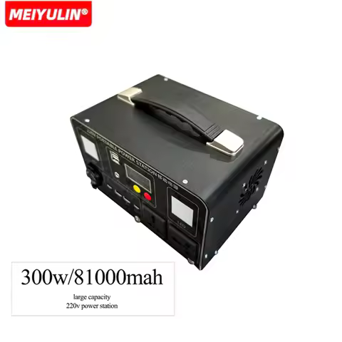 81000mah 300w Power Bank Station Portable PD60W Fast Charging Battery Large Capacity Emergency Power