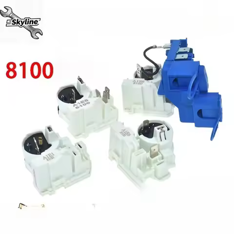 8100ZEM Refrigerator Compressor Combination Starter Starter Protector All-in-One