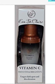 Eva St. Claire Vitamin C Smooth & Brighten For Dark Spots And Discoloration 1 Fl Oz. Factory Sealed.