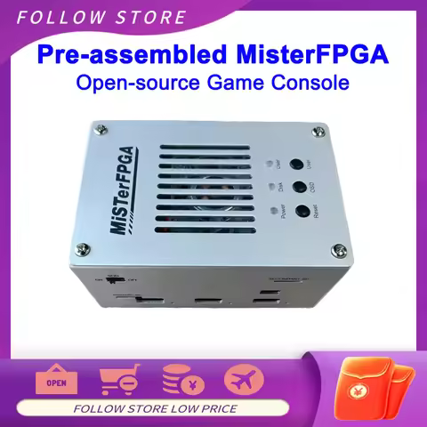 In Stock! Pre-assembled MiSTerFPGA Game Console Pre-configured MiSTer FPGA Open-source Game Console 