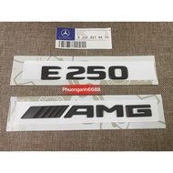 Combo stamp e250 amm mercedes, stamp e250 amm, logo e250 aml