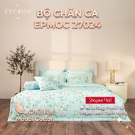 [EVERON] EPMOC 27024 Dawn bedding set - Floral pattern on blue background