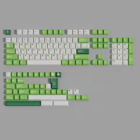 1 Set GMK Royal Alpha Keycaps PBT Dye Subbed Key Caps Cherry Profile Keycap For MX Switch Keyboard S