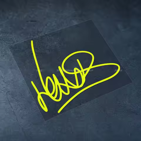 Car Styling Sticker for McLaren British Driver Lando Norris Signature Racing Championship Dirt Bike 