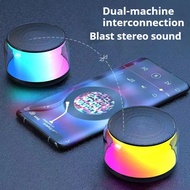 Colorful Light Bluetooth Audio Outdoor Speaker Desktop Subwoofer Large Volume Mini Mini Bluetooth Speaker