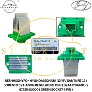 SONATA '12 YF/SANTA FE '12/SORENTO '12 HANON REGULATOR (ORG) D2A4JY9AA01P/97235-1U000 (GREEN SOCKET 