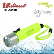 Senter LED Anti Air Selam Diving Flash Light Rolinson RL-103SB