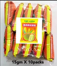 (WIN WIN) DURIAN POP CORN 10 BUNGKUS/DURIAN POP CORN 30 BUNGKUS [HALAL]