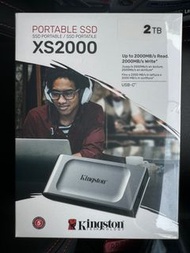 🐸全新 香港行貨 Kingston Portable SSD XS2000 2TB 手指 usb hardisk