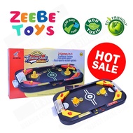 ZEEBE 2 in 1 Kids Fast Action Puck Hockey Soccer Shoot Play Action Toy