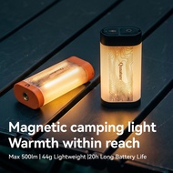 Qunature Outdoor Magnetic Camping Light Mini Portable Multifunctional Handheld Tent Light Emergency 