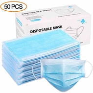 MASKER DISPOSABLE 3ply MASK 50pcs / MASKER 3ply MASKER NON MEDICAL