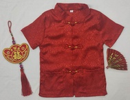 Boys Kids CNY Traditional Cheongsam Children Top Shirt Chinese New Year Costume / Baju Raya Tradisio