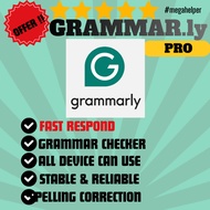 Grammarly PRO | Stable | Instant Delivery | Grammar Checker | Spelling Correction