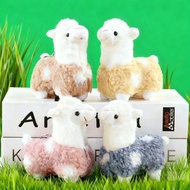 Cute Alpaca Doll Keychain Small Size Soft Fur Bag Decoration Gift