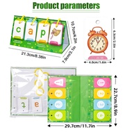 Flip Book Latihan Membaca Flash Card Calistung Edukasi Anak Belajar Baca Huruf