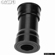SIMULR Bicycle Bottom Bracket, 24mm Aluminum Alloy Press Fit Bearing, Durable Lightweight Black Seal