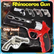 Local Shop - All Metal large-Sized Revolver Toy Rhinoceros Bison Gun Safety Toy