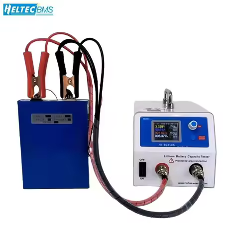 Heltec 10A30V/50A5V Battery Capacity Tester Li-ion LiFePo4 Hybrid NiMH Load Detection Circle Tester 