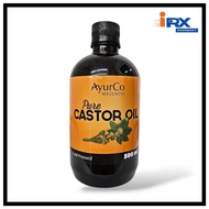 Ayurco Pure Cold Pressed Castor Oil-- Minyak Jarak Asli (500ml) | Hexane Free